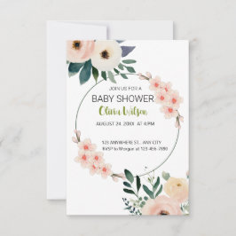 ベビーシャワー招待状