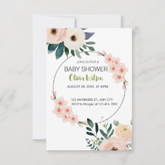 ベビーシャワー招待状