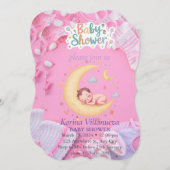 ベビーシャワー招待状 (正面/裏面)