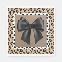 ベビーシャワー招待状-アニマルプリント – ボーランチョン