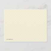 ベビーシャワー招待状 インビテーションポストカード (裏面)