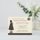 ベビーシャワー招待状 インビテーションポストカード (スタンド正面)