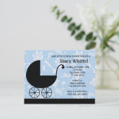 ベビーシャワー招待状 インビテーションポストカード (スタンド正面)