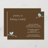 ベビーシャワー招待状 インビテーションポストカード (正面/裏面)