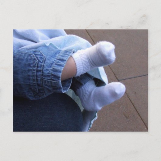 ベビーシャワー招待状 インビテーションポストカード (正面)