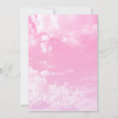 ベビーシャワー招待状、カエルテーマ招待状 招待状 (裏面)