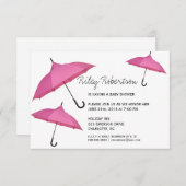 ベビーシャワー招待状|シャワー 招待状 (正面/裏面)