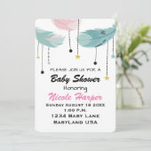 ベビーシャワー招待状 シーズンカード (スタンド正面)