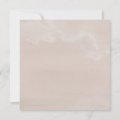 ベビーシャワー招待状|スイート花模様 招待状 (裏面)