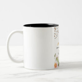 ベビーシャワー招待状 ツートーンマグカップ