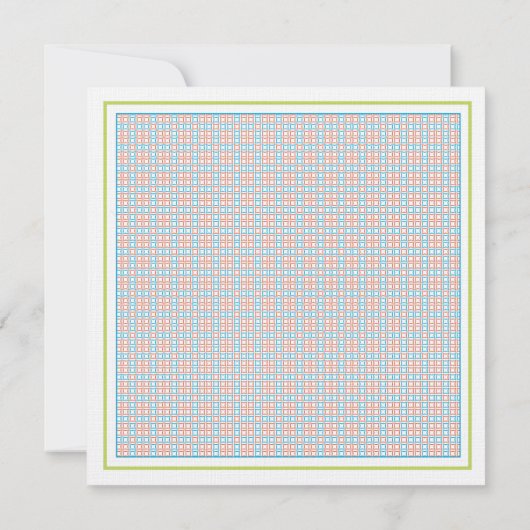 ベビーシャワー招待状-ブルーツインベビーフローズ 招待状 (裏面)