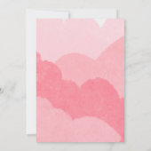 ベビーシャワー招待状、子犬のテーマ招待状 招待状 (裏面)