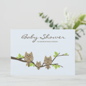 ベビーシャワー招待状（少年） 招待状 (スタンド正面)