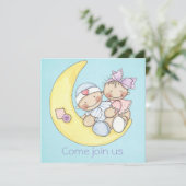 ベビーシャワー招待状 招待状 (スタンド正面)