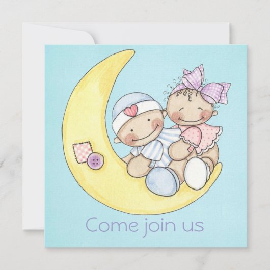 ベビーシャワー招待状 招待状 (正面)