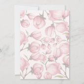 ベビーシャワー招待状 招待状 (裏面)