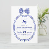 ベビーシャワー招待状 招待状 (スタンド正面)