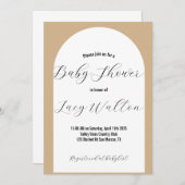ベビーシャワー招待状 招待状 (正面/裏面)