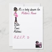 ベビーシャワー招待状 招待状 (裏面)