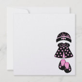 ベビーシャワー招待状 招待状 (裏面)