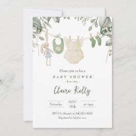 ベビーシャワー招待状 招待状