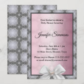 ベビーシャワー招待状 招待状 (正面/裏面)