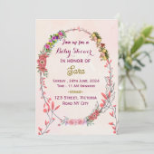 ベビーシャワー招待状 招待状 (スタンド正面)