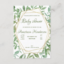 ベビーシャワー招待状 招待状