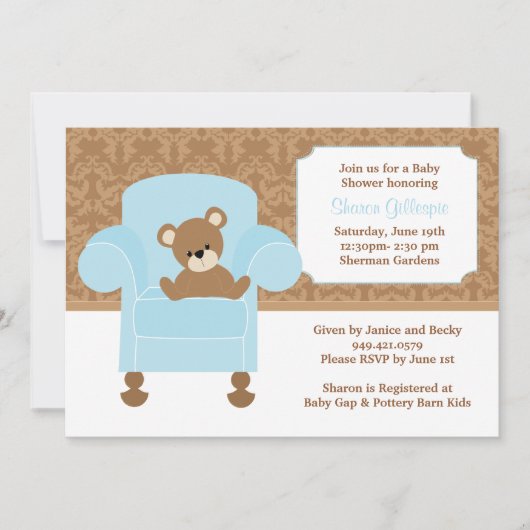 ベビーシャワー招待状 招待状 (正面)