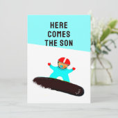 ベビーシャワー招待状 招待状 (スタンド正面)