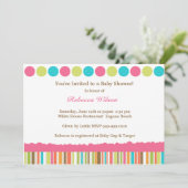 ベビーシャワー招待状 招待状 (スタンド正面)