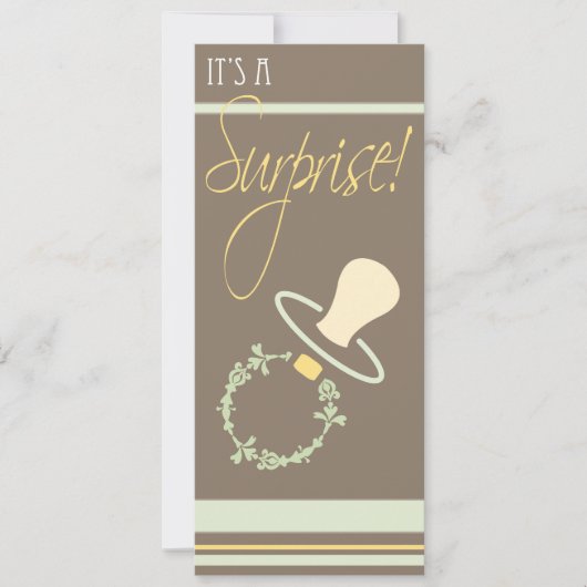 ベビーシャワー招待状 招待状 (正面)