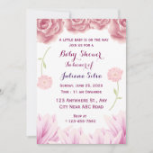 ベビーシャワー招待状 招待状 (正面)
