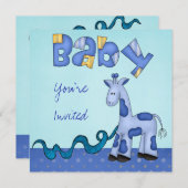 ベビーシャワー招待状 招待状 (正面/裏面)