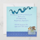 ベビーシャワー招待状 招待状 (裏面)