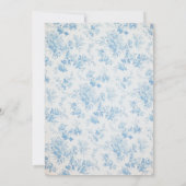 ベビーシャワー招待状 招待状 (裏面)