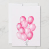 ベビーシャワー招待状 招待状 (裏面)