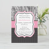 ベビーシャワー招待状 招待状 (スタンド正面)