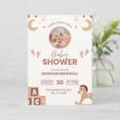 ベビーシャワー招待状 招待状 (スタンド正面)