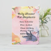 ベビーシャワー招待状 招待状 (スタンド正面)