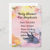 ベビーシャワー招待状 招待状 (正面/裏面)