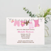 ベビーシャワー招待状 招待状 (スタンド正面)