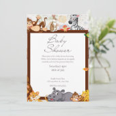 ベビーシャワー招待状 招待状 (スタンド正面)