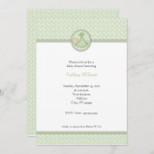 ベビーシャワー招待状 招待状 (正面/裏面)