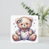 ベビーシャワー招待状 招待状 (スタンド正面)