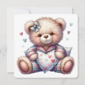 ベビーシャワー招待状 招待状 (正面)