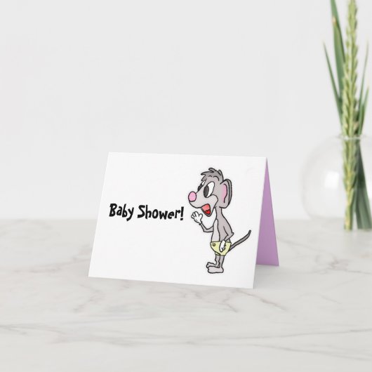 ベビーシャワー招待状 招待状 (正面)