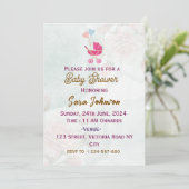 ベビーシャワー招待状 招待状 (スタンド正面)