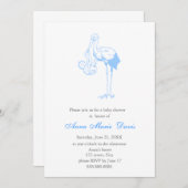 ベビーシャワー招待状 招待状 (正面/裏面)