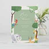 ベビーシャワー招待状 招待状 (スタンド正面)